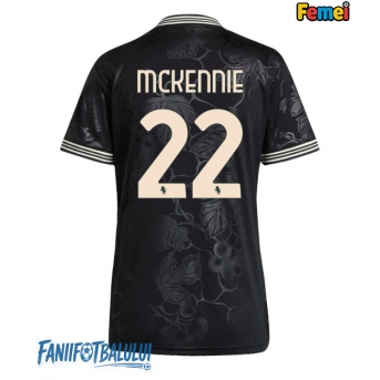 Juventus Weston McKennie #22 Tricou Fotbal Replică 2025-26 Femei Treilea